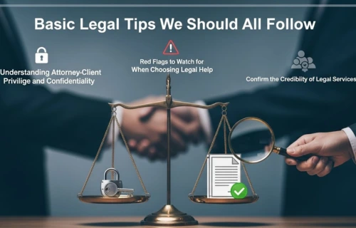 Basic Legal Tips We Should All Follow