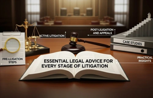 Essential Legal Advice for Every Stage of Litigation
